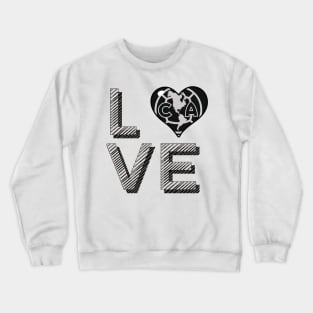 Love Aguilas Crewneck Sweatshirt